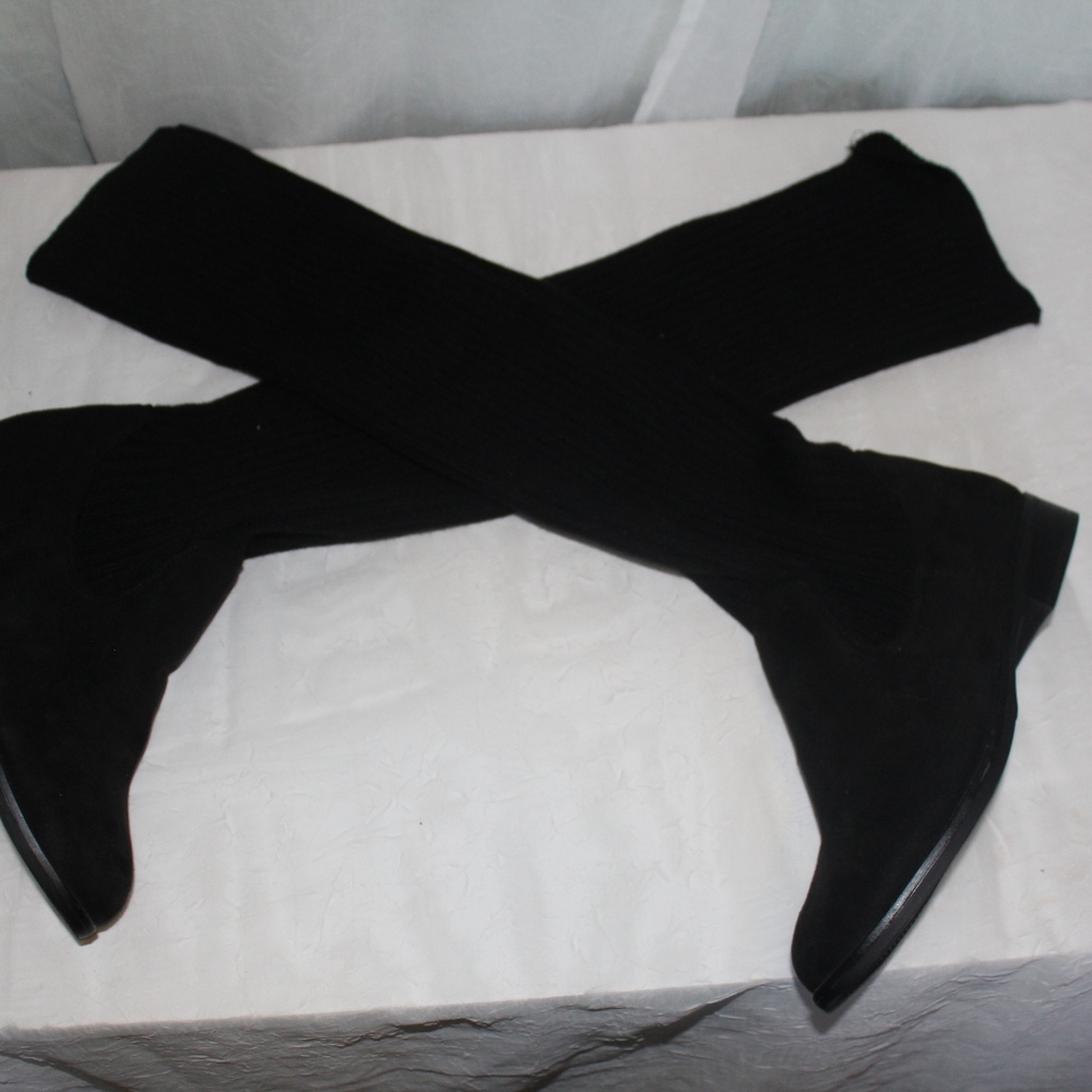Fashion sock leg boots size 40 good condition